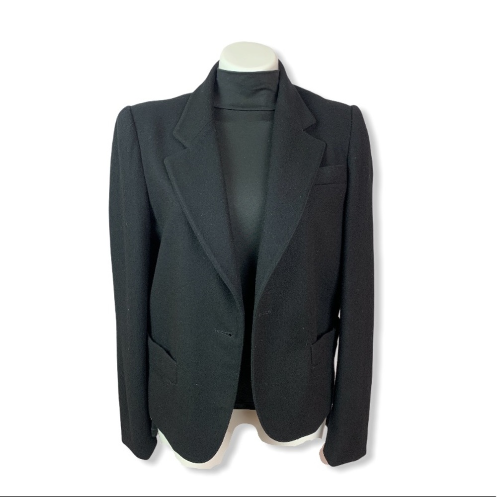 Oscar De La Renta Black Blazer Size 12